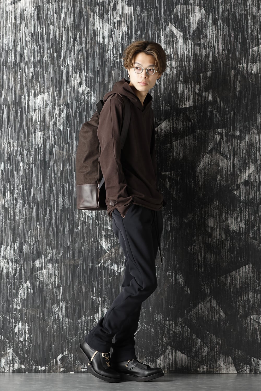 Hoodie medium jersey Mad Gray