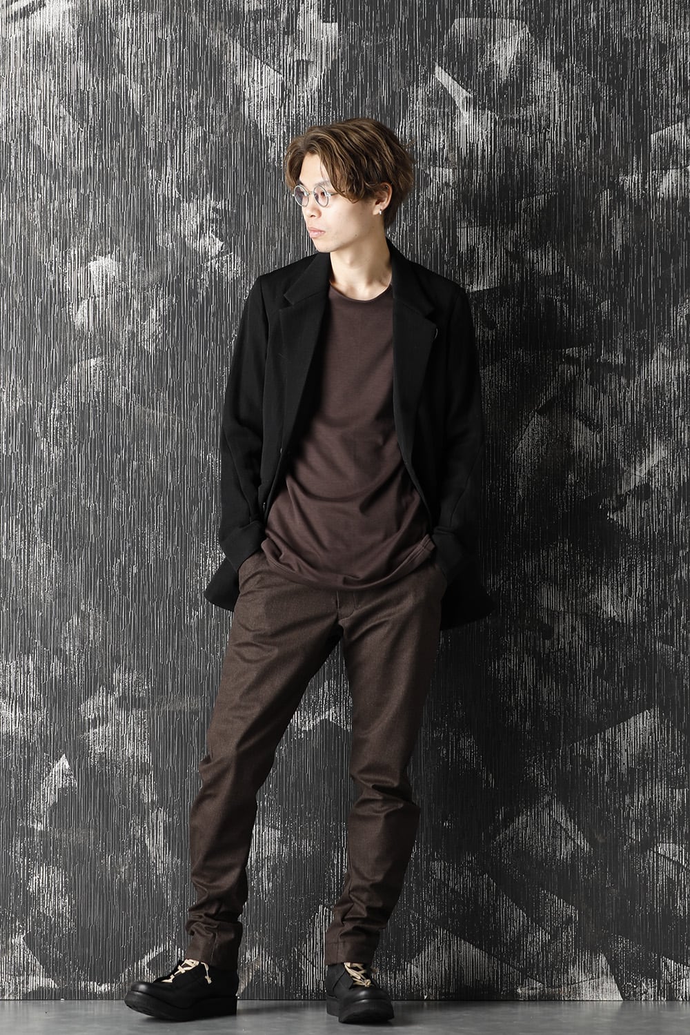 ジャケット カナパ ウール ソフト ギャバジン 