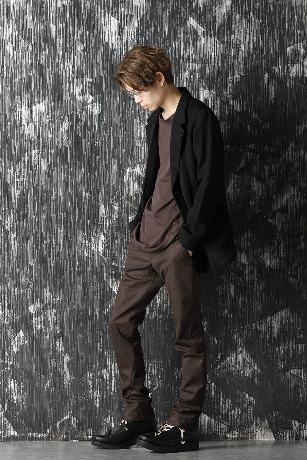 ジャケット カナパ ウール ソフト ギャバジン 