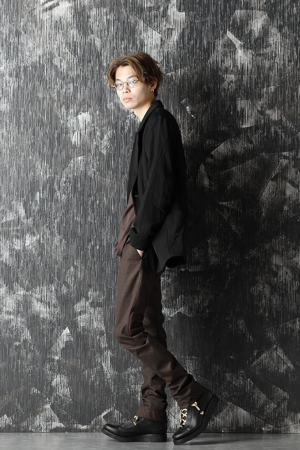 ジャケット カナパ ウール ソフト ギャバジン 