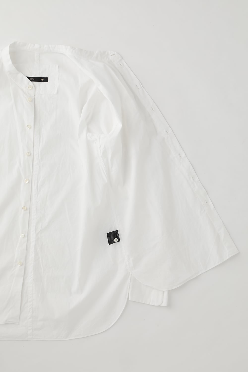 3 Button Cuffs Shirts White