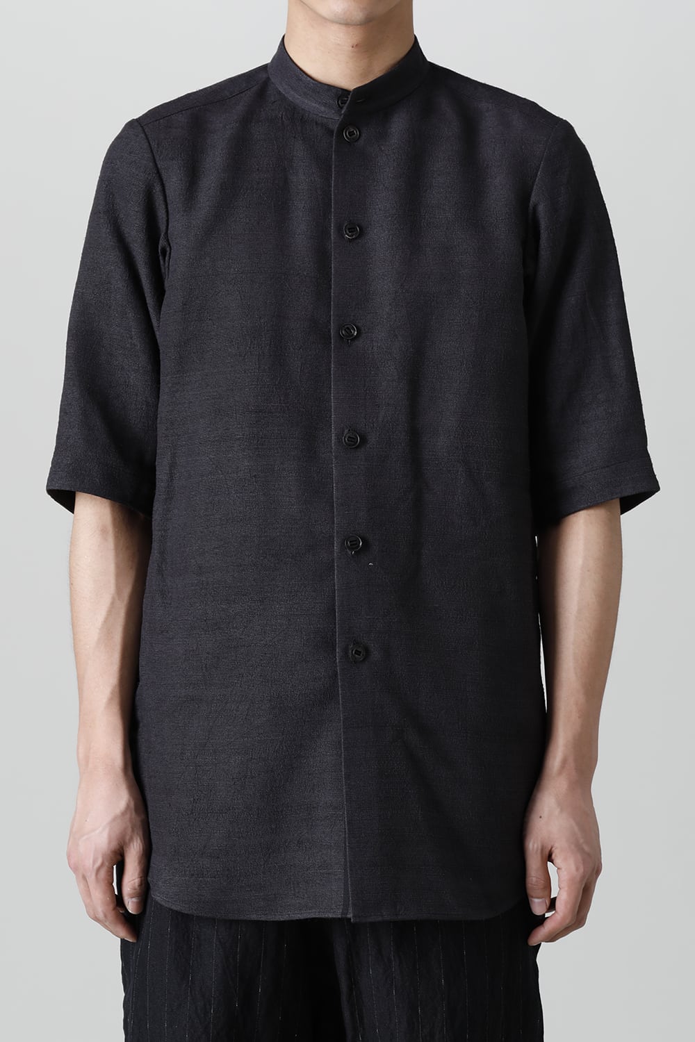 Short sleeve shirt wild silk