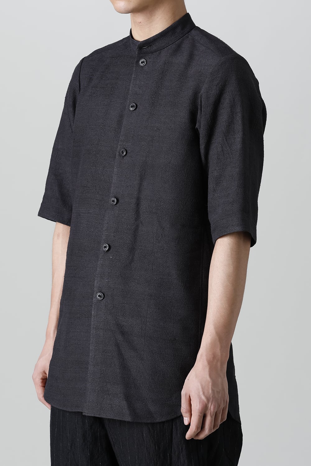 Short sleeve shirt wild silk