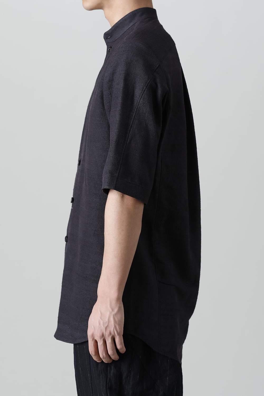 Short sleeve shirt wild silk