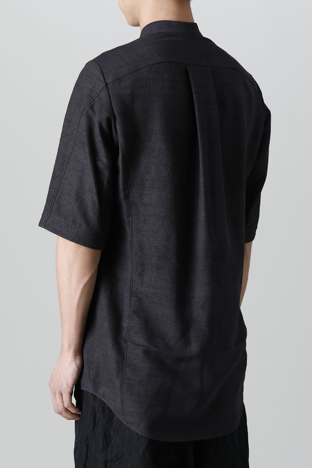 Short sleeve shirt wild silk