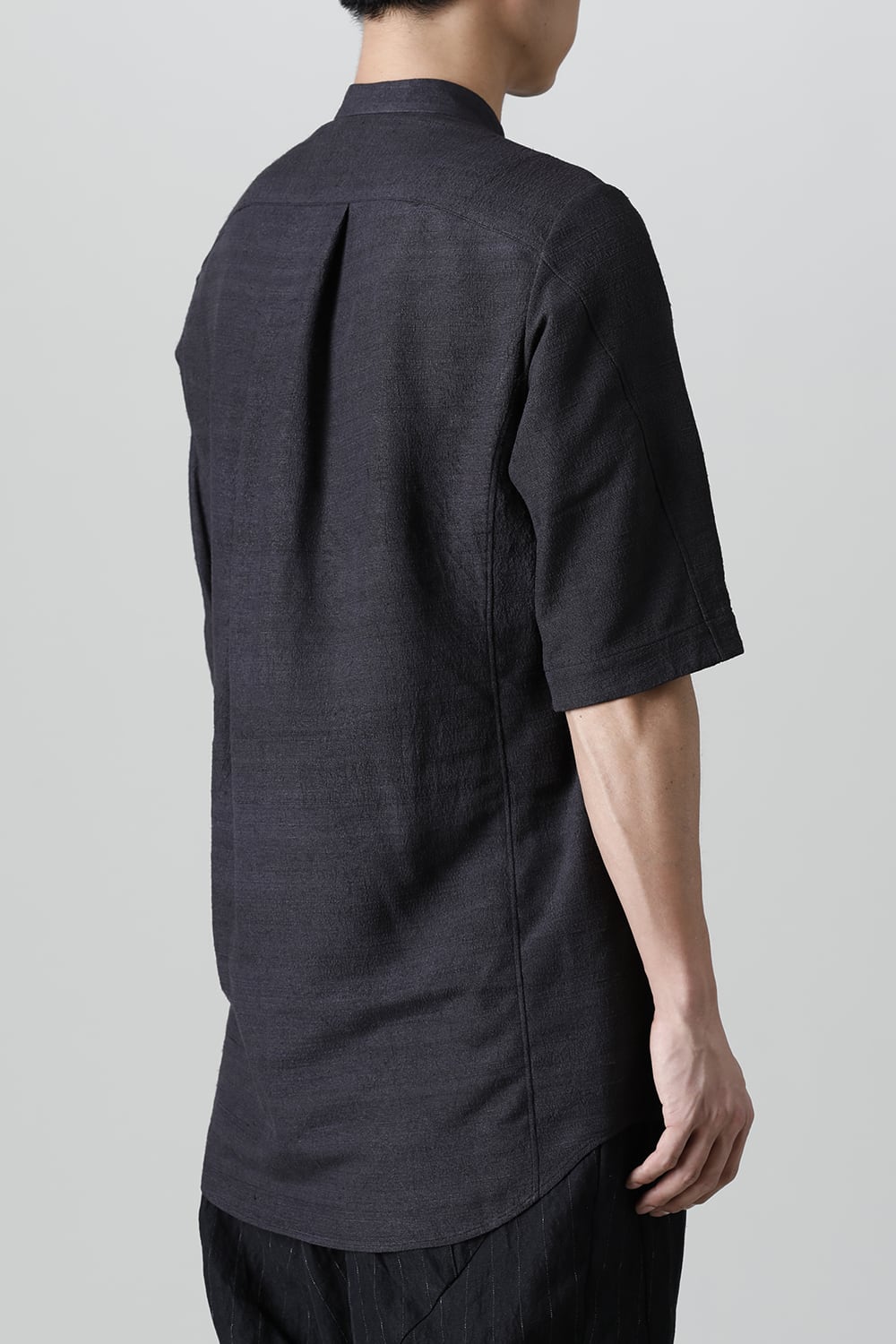 Short sleeve shirt wild silk