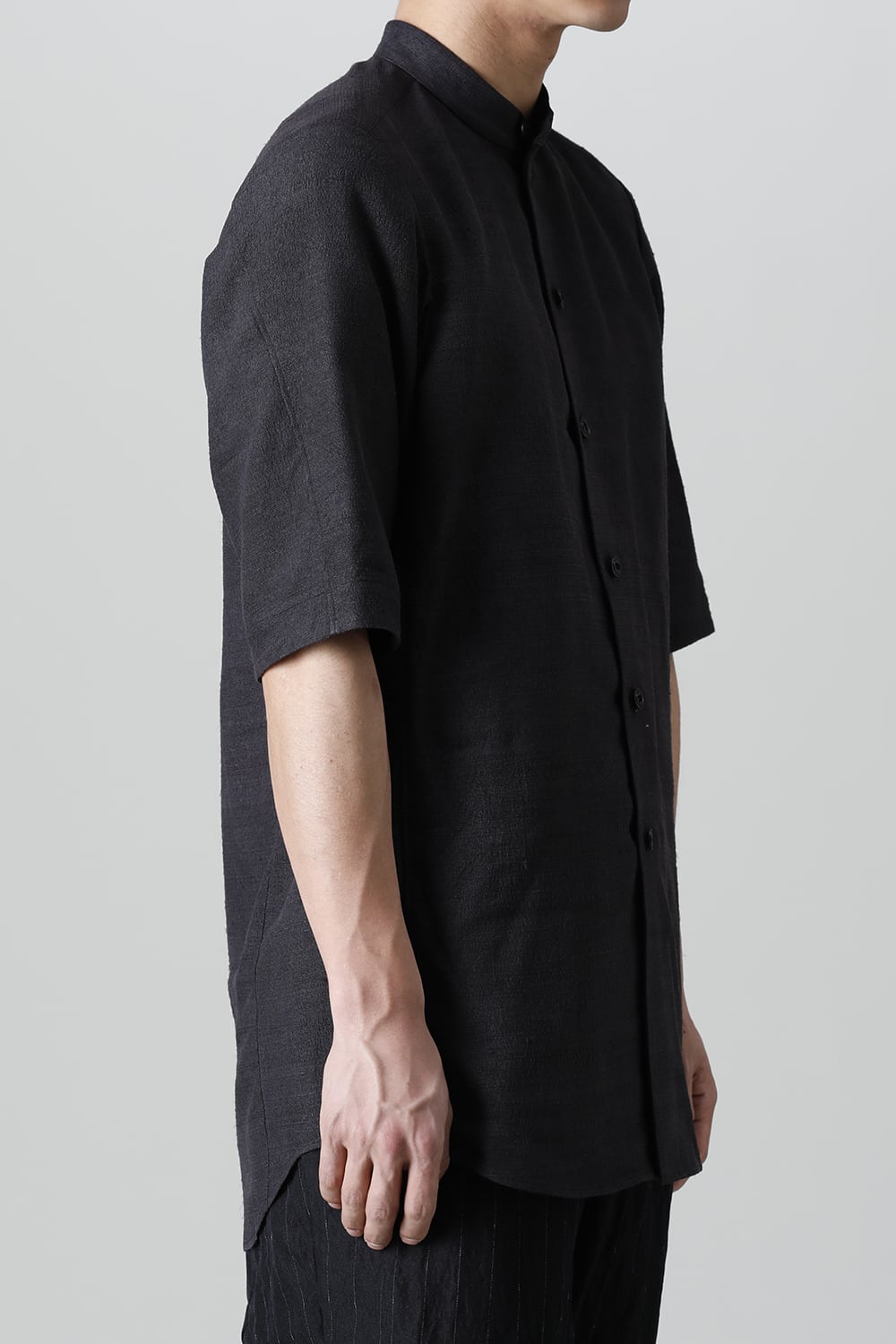 Short sleeve shirt wild silk