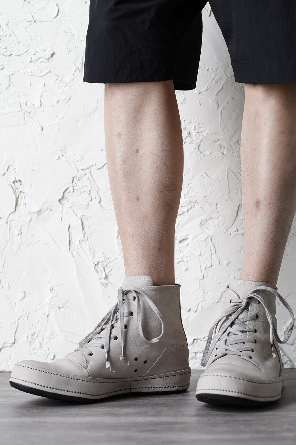 Shoes Kudu leather White Gray