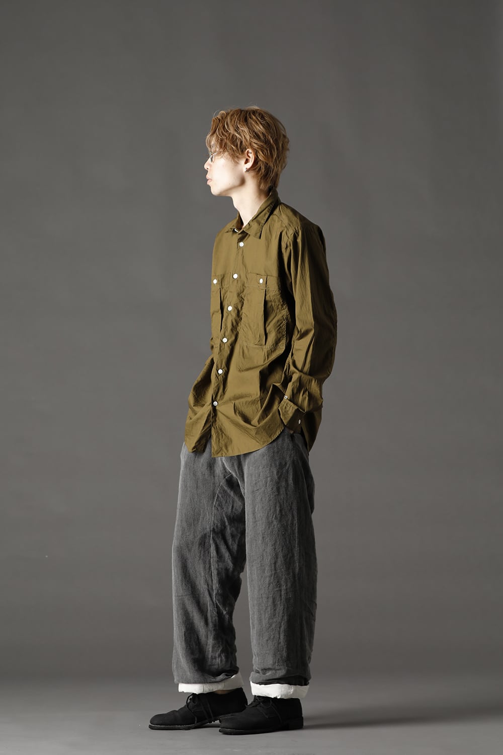 Big Pocket Shirts Olive