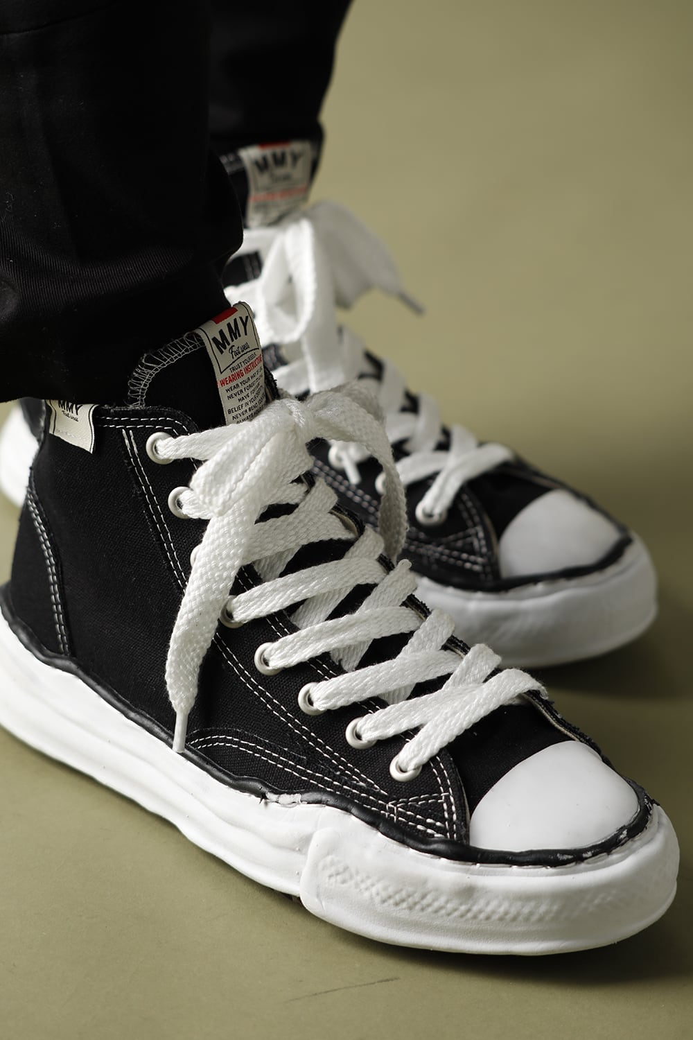 Original sole Canvas Hi cut sneaker Black Delivery END of September