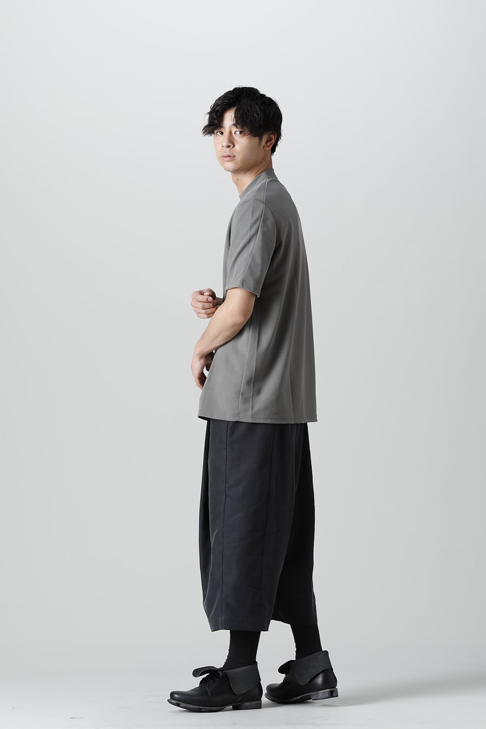 Short sleeve loose fit soft jersey  Slate Gray