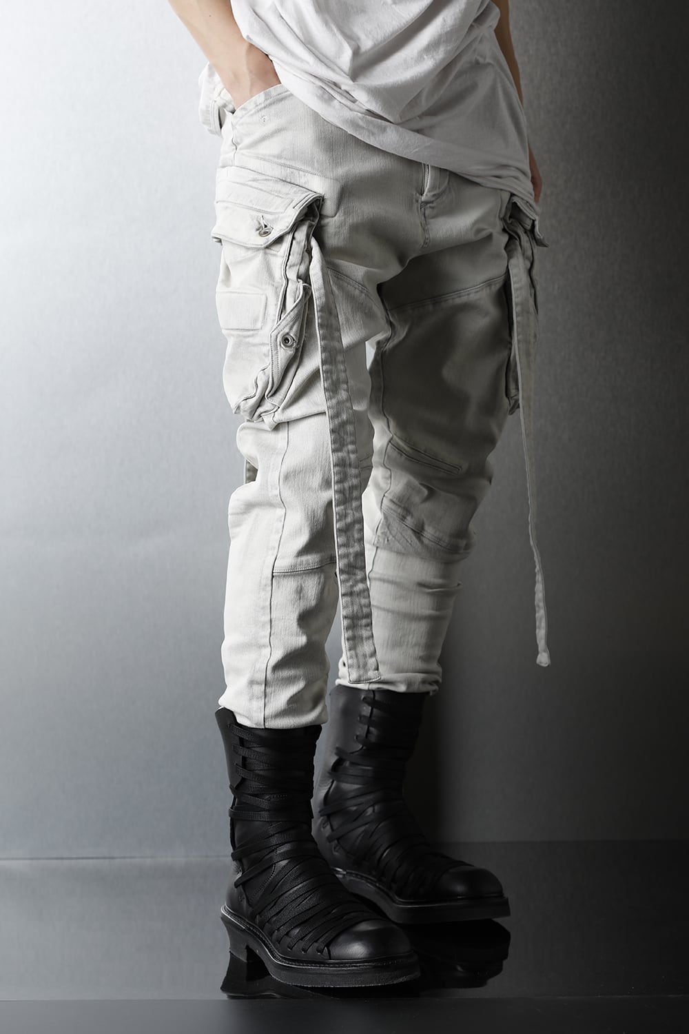 GAS  MASK SKINNY PANTS PLASTER