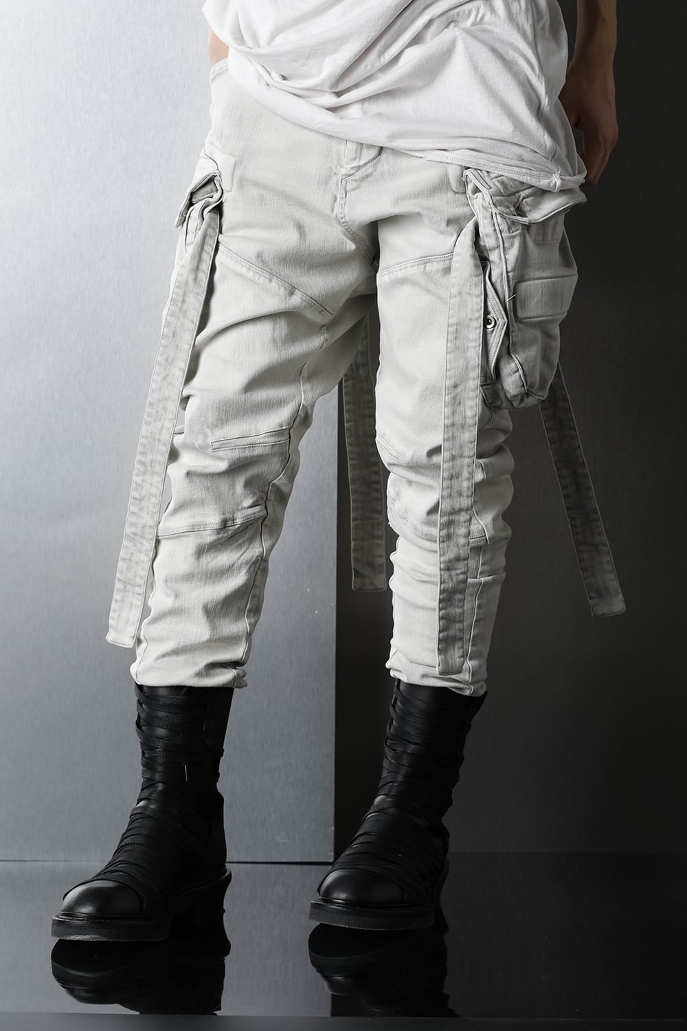 GAS  MASK SKINNY PANTS PLASTER