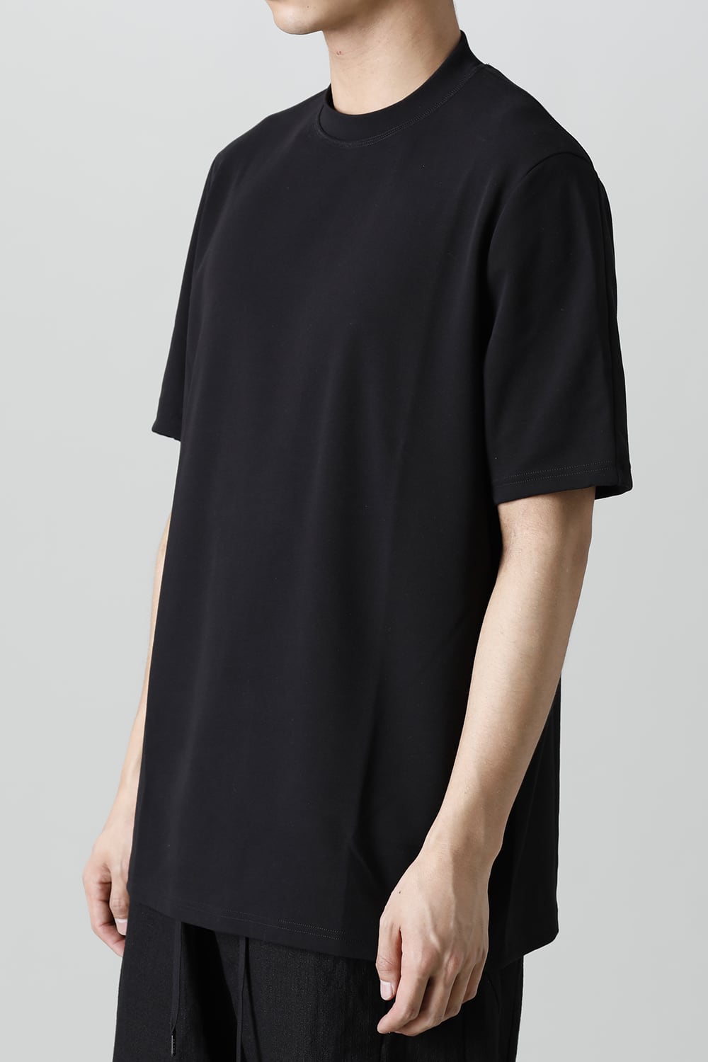 Short sleeve loose fit soft jersey  Black