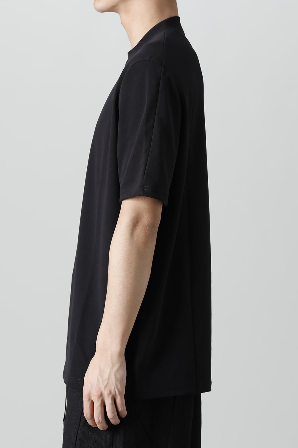 Short sleeve loose fit soft jersey  Black