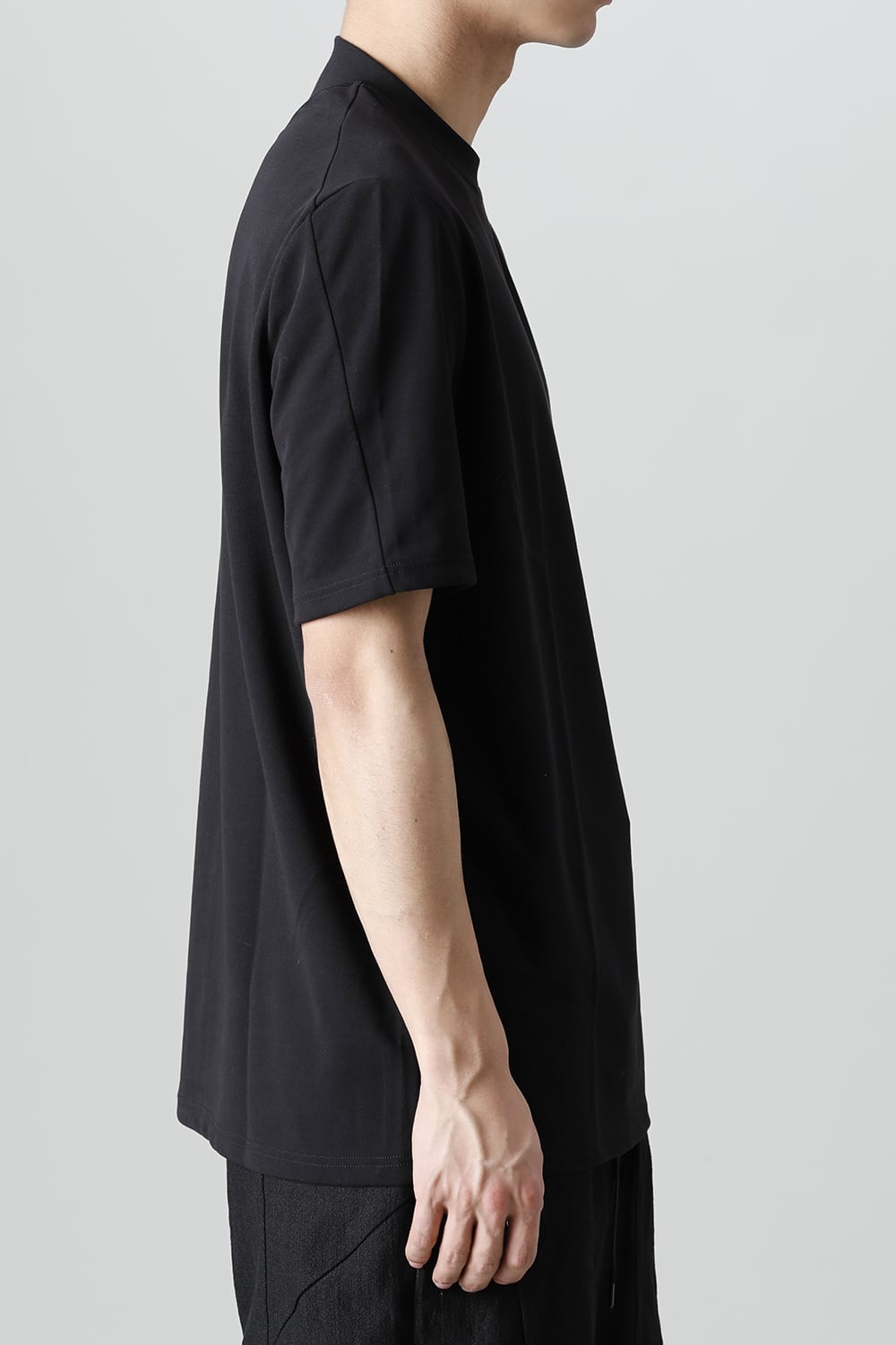 Short sleeve loose fit soft jersey  Black