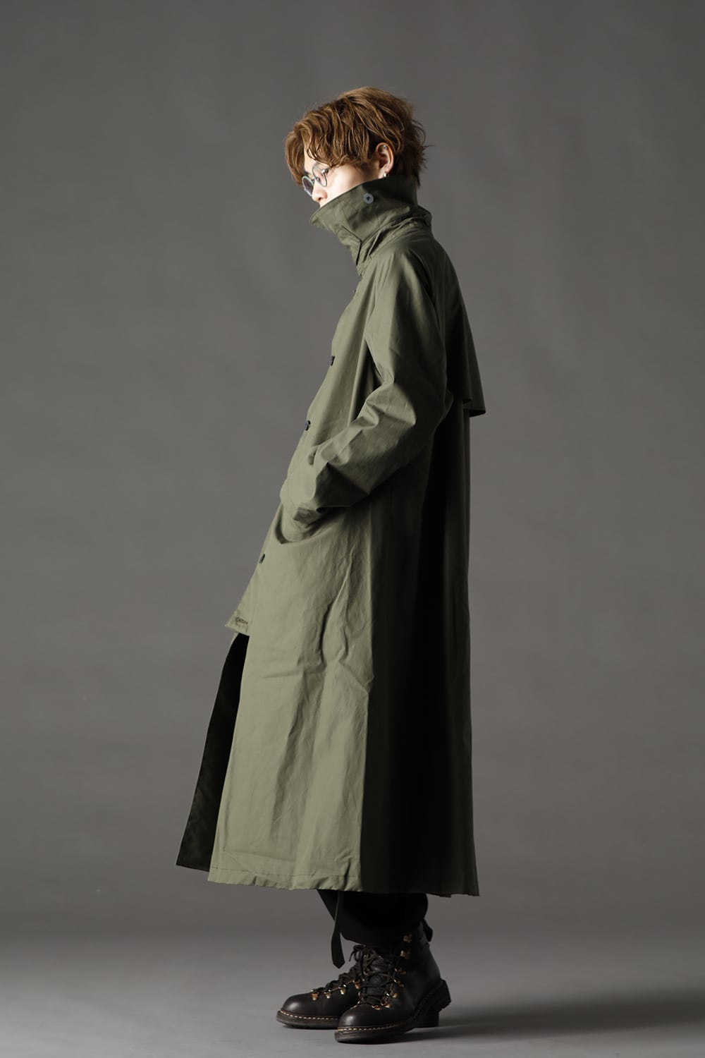 Ventile Long Coat AVOIR Olive