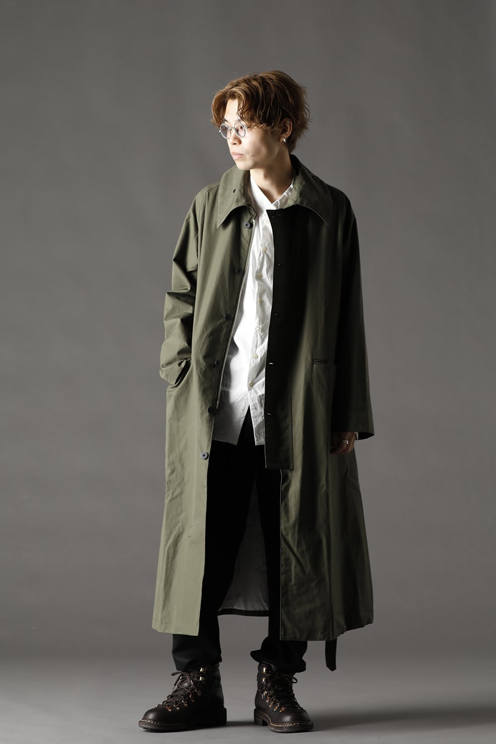 Ventile Long Coat AVOIR Olive