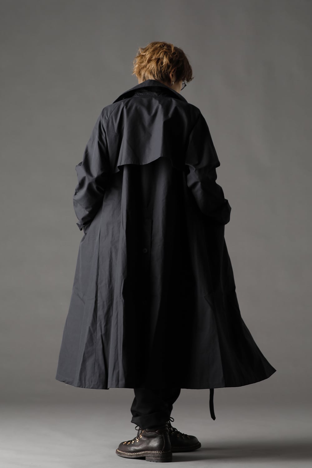 Ventile Long Coat AVOIR Black