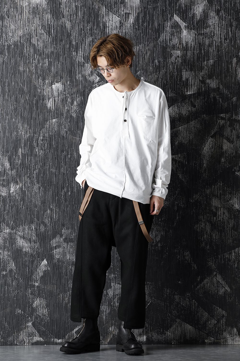 Wool Nylon Melton Pants