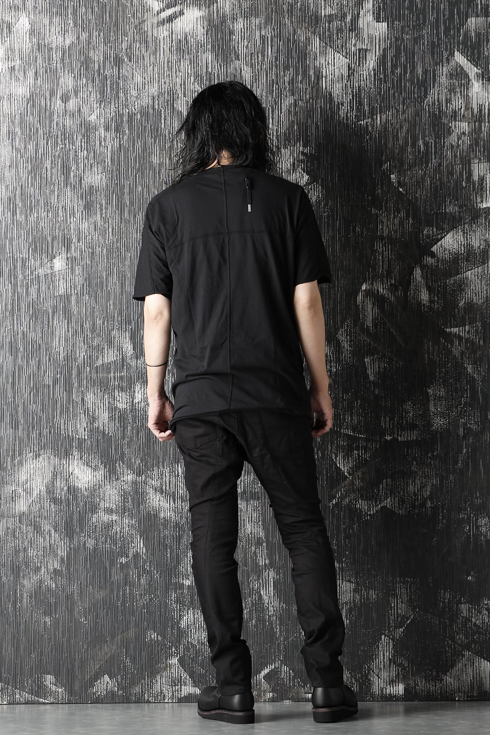 ドロップクロッチ カーブスリムパンツ