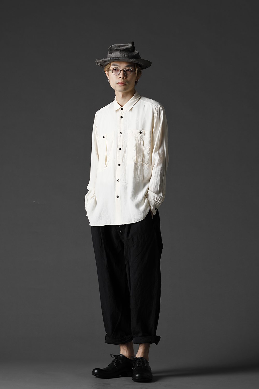 SH-035 Rayon Pocket shirt