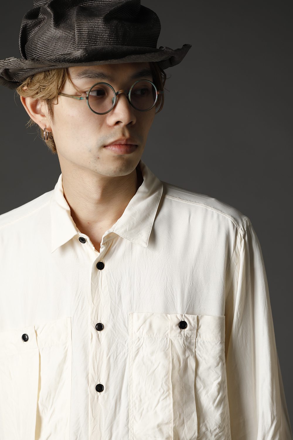 SH-035 Rayon Pocket shirt