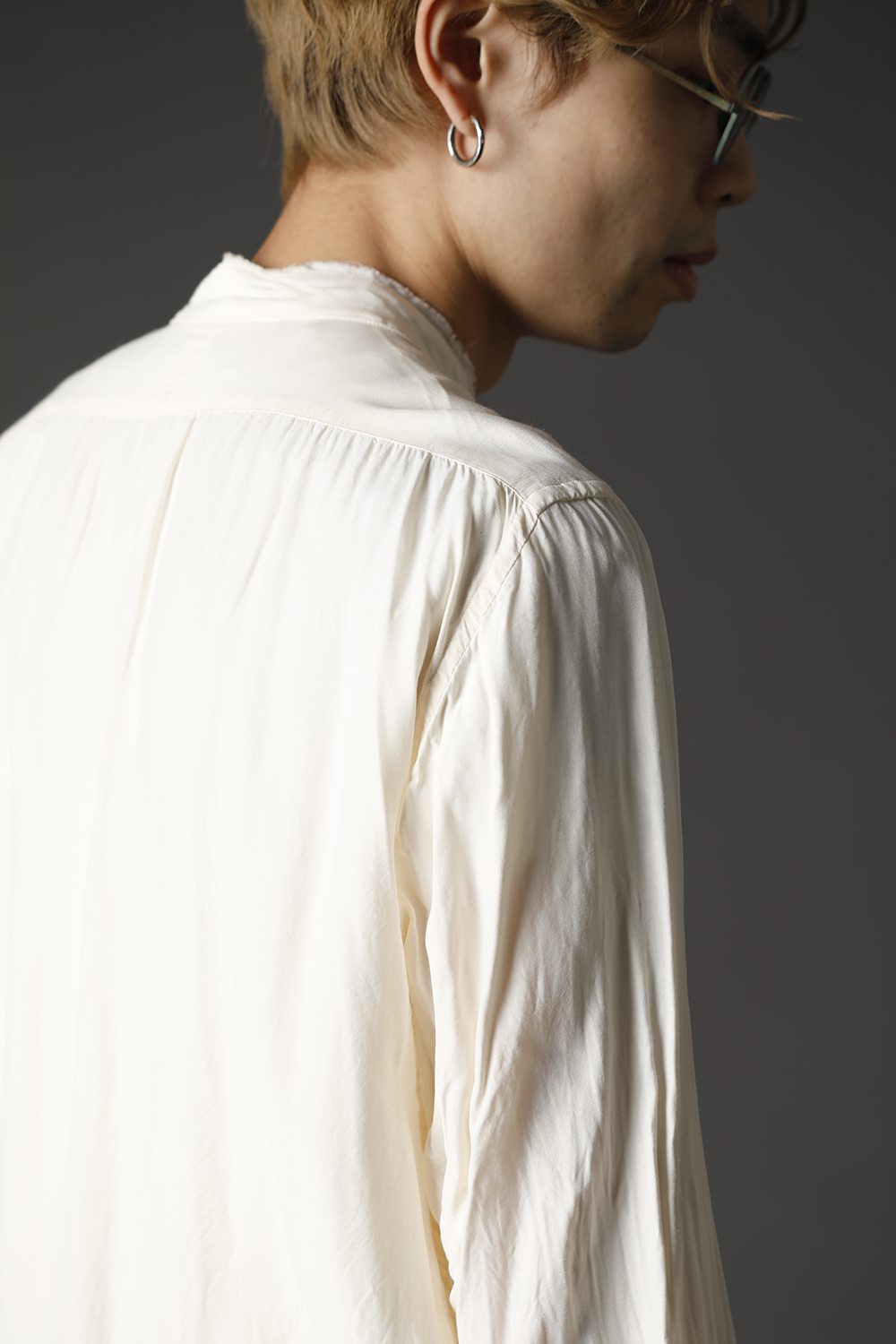 SH-021 Rayon Stand collar shirt