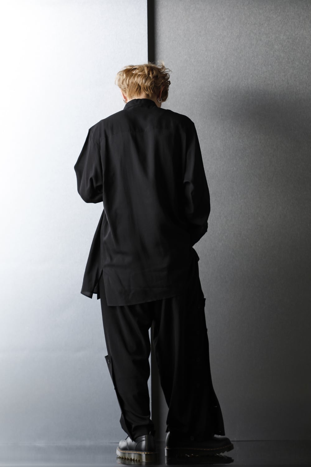 Left Double tencel Blouse