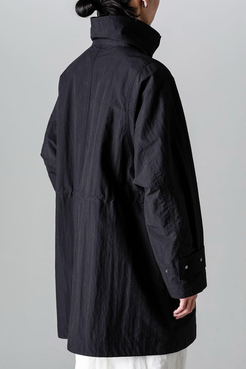 Stand Collar Zip Coat