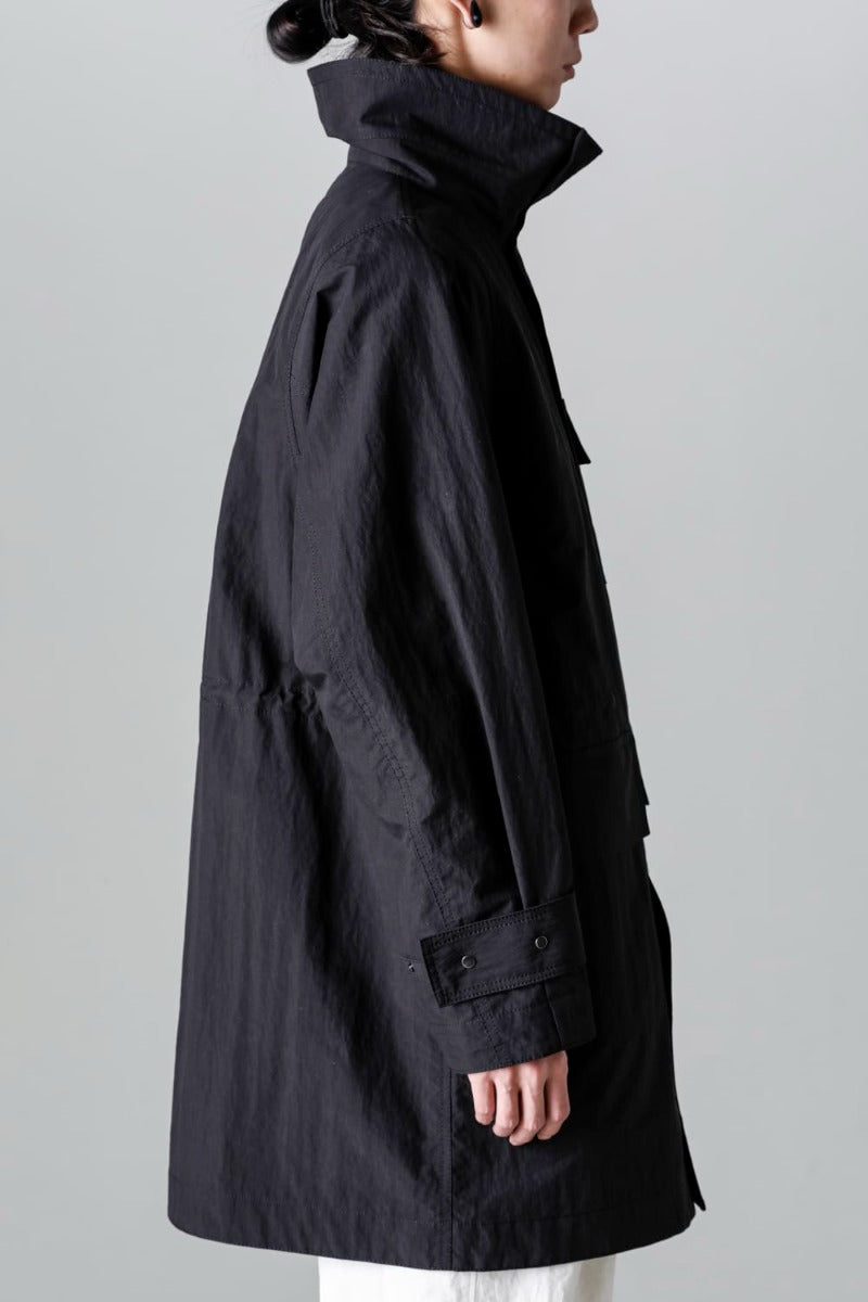 Stand Collar Zip Coat