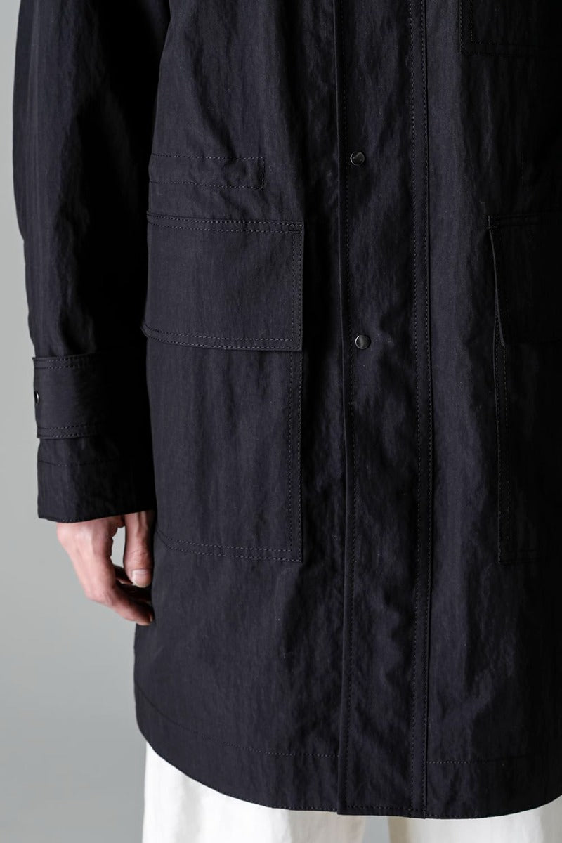 Stand Collar Zip Coat