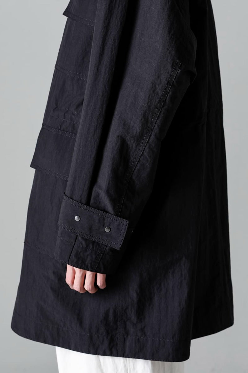 Stand Collar Zip Coat