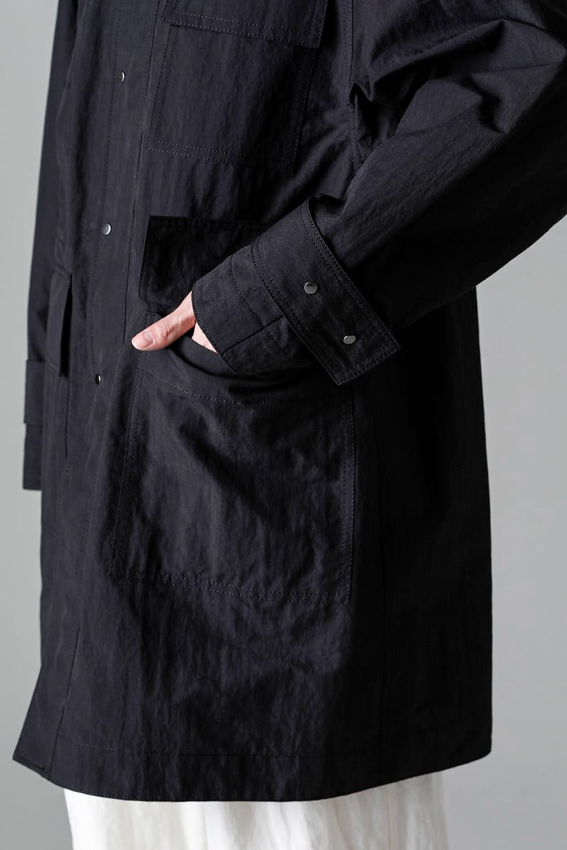 Stand Collar Zip Coat