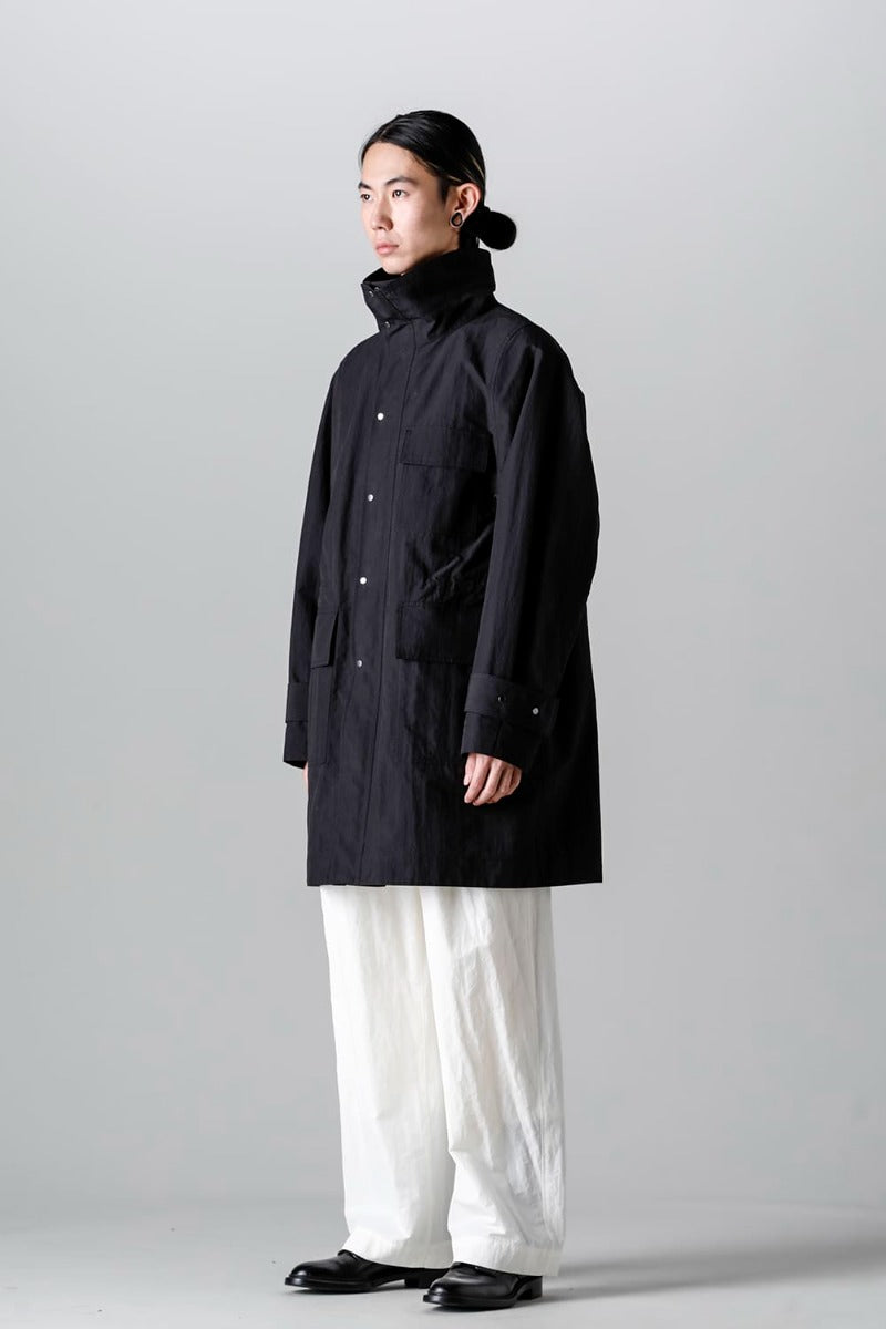 Stand Collar Zip Coat