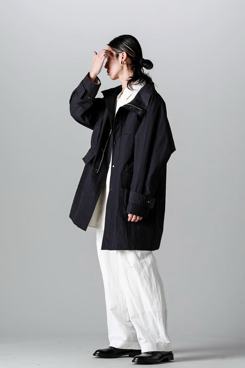 Stand Collar Zip Coat