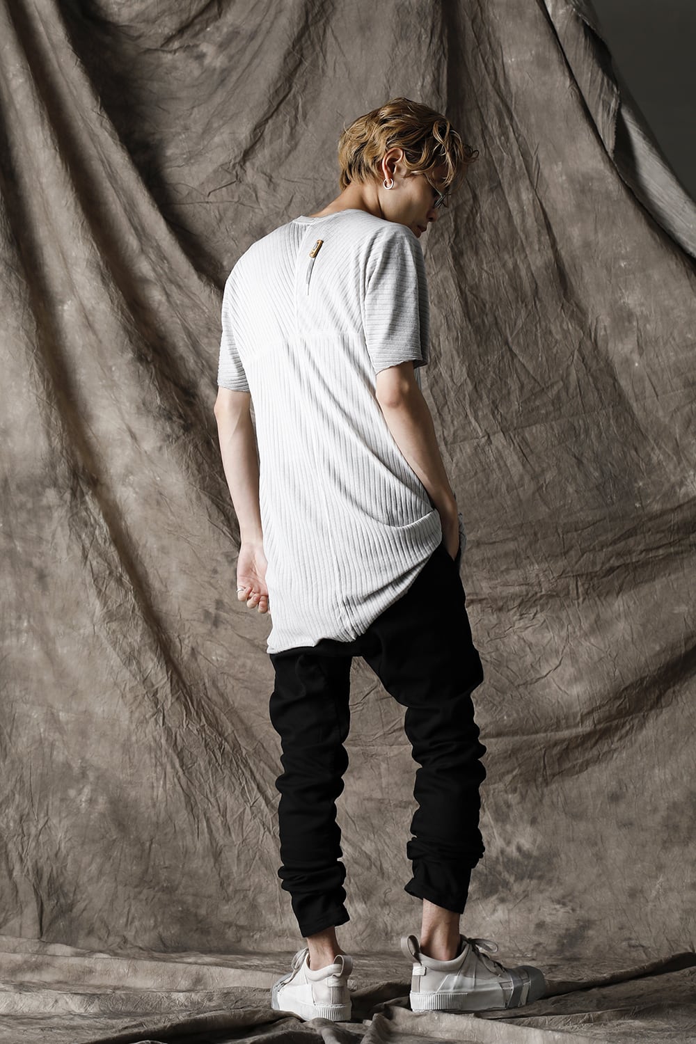 ONE PIECE TS REGULAR FIT - Faded Light Grey