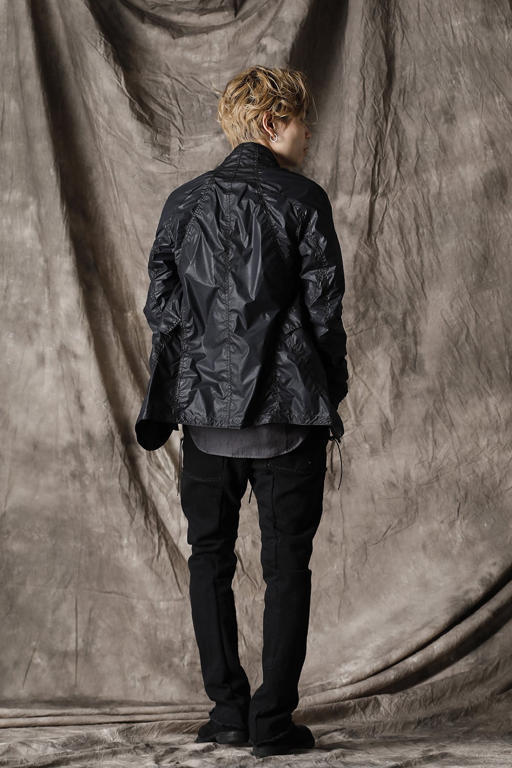 Carbon coated nylon jacket