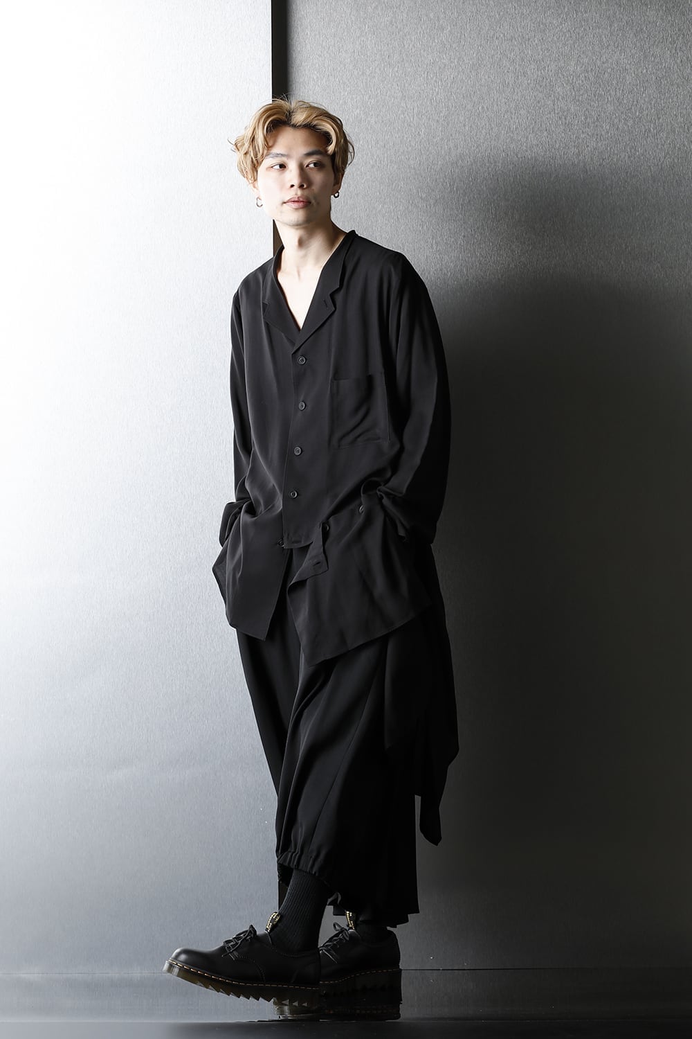 Classic Wrinkle gabardine KARASU Pants