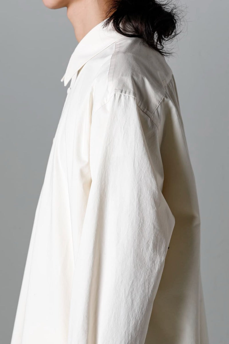 Middle Length Shirt Ivory