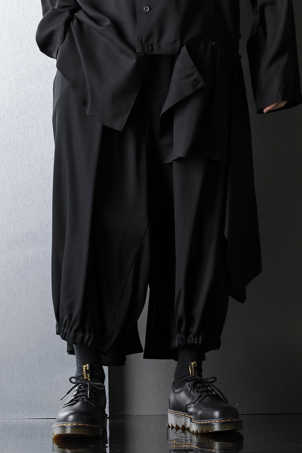 Classic Wrinkle gabardine KARASU Pants