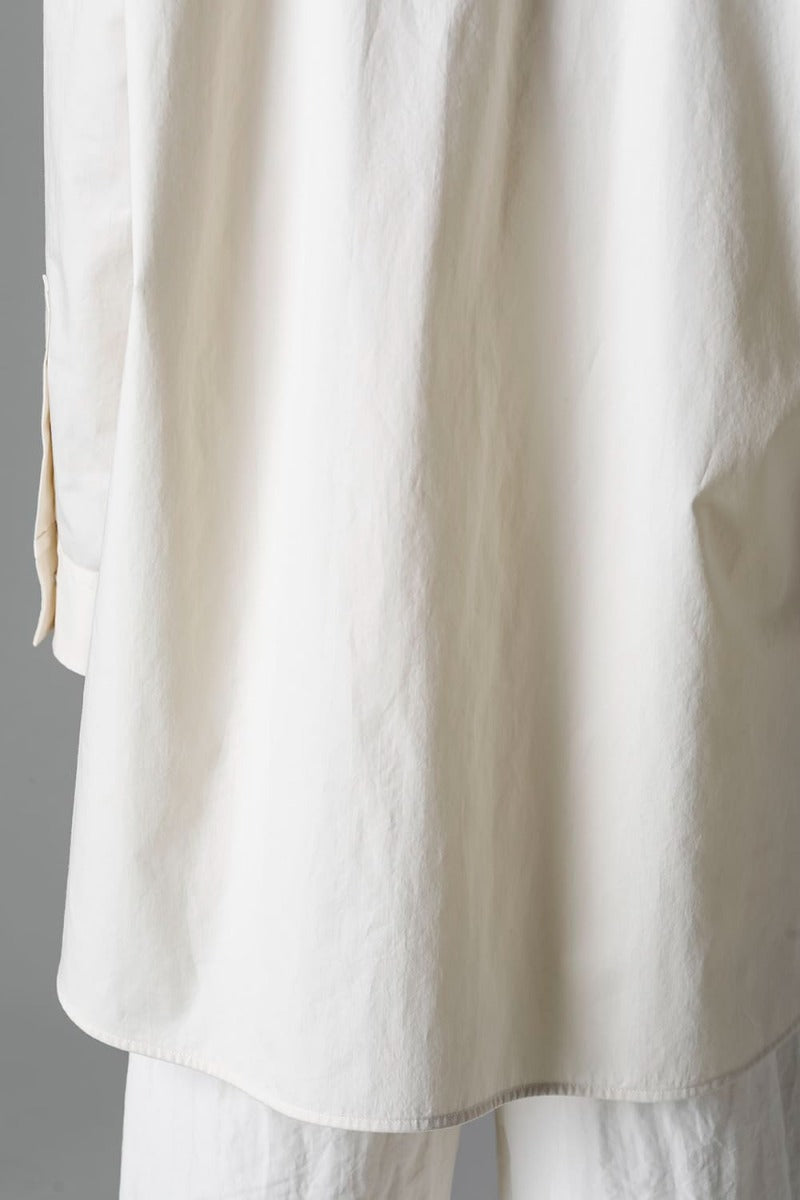 Middle Length Shirt Ivory