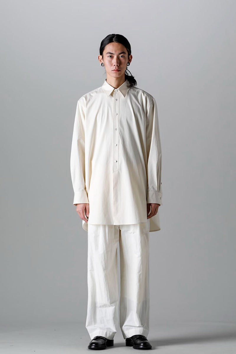 Middle Length Shirt Ivory