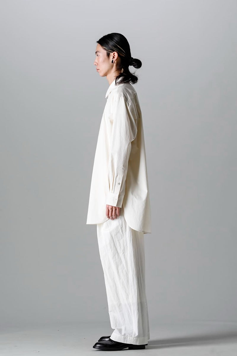 Middle Length Shirt Ivory