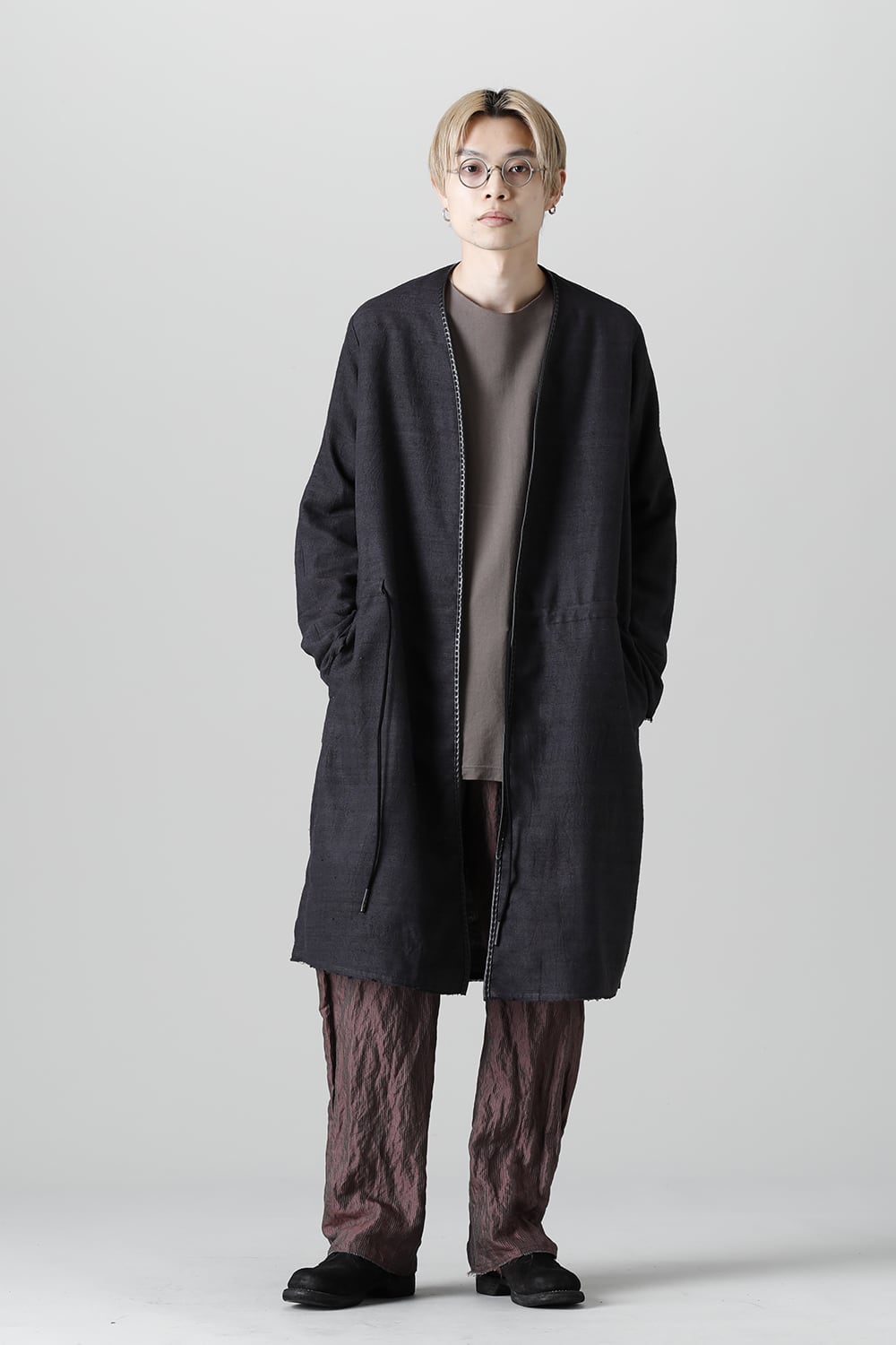 Coat wild silk