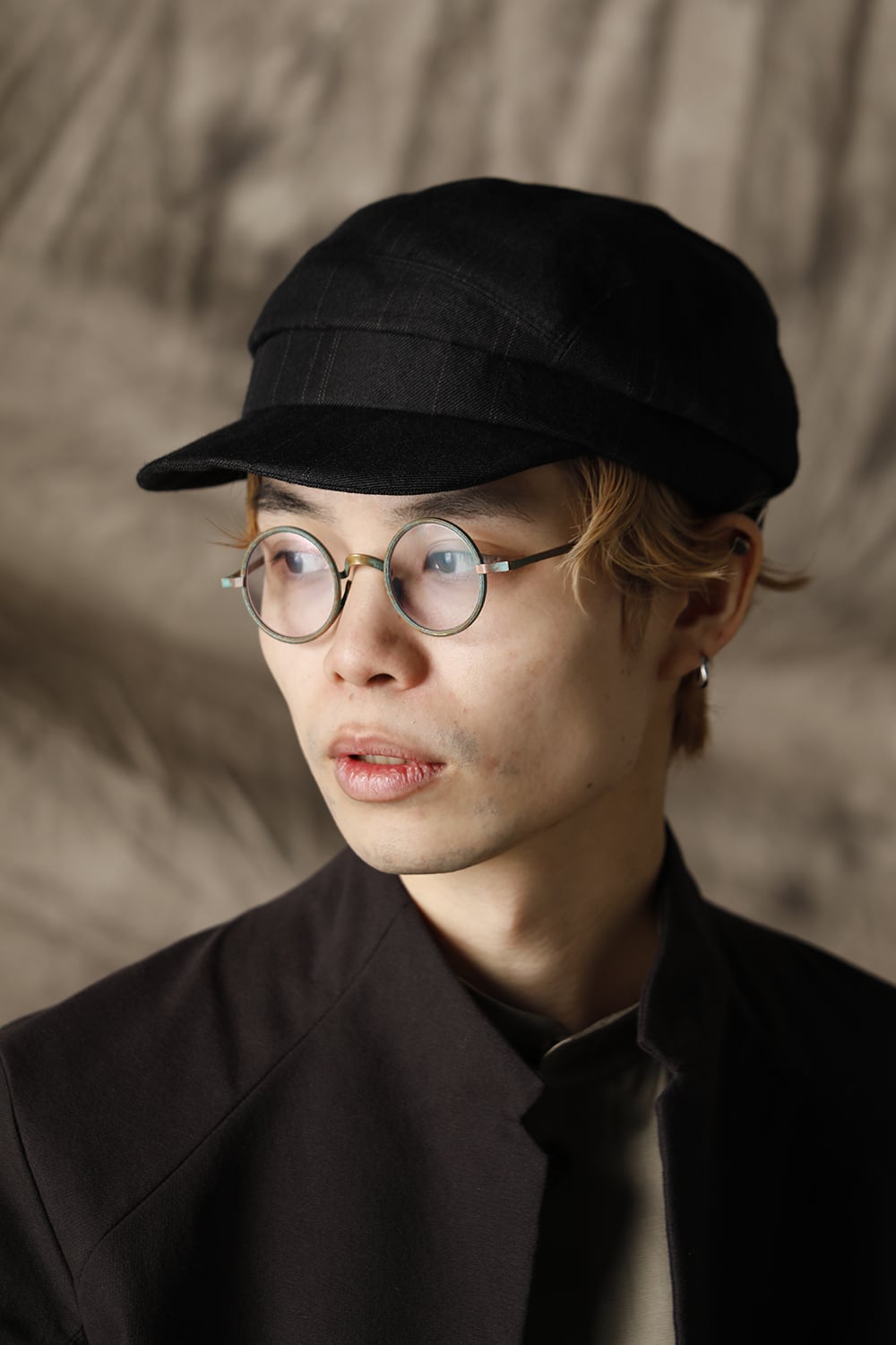 ジェット キャップ ブラック ストライプ