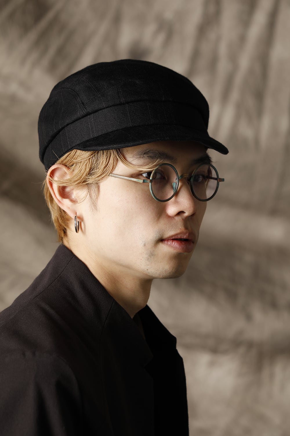 ジェット キャップ ブラック ストライプ