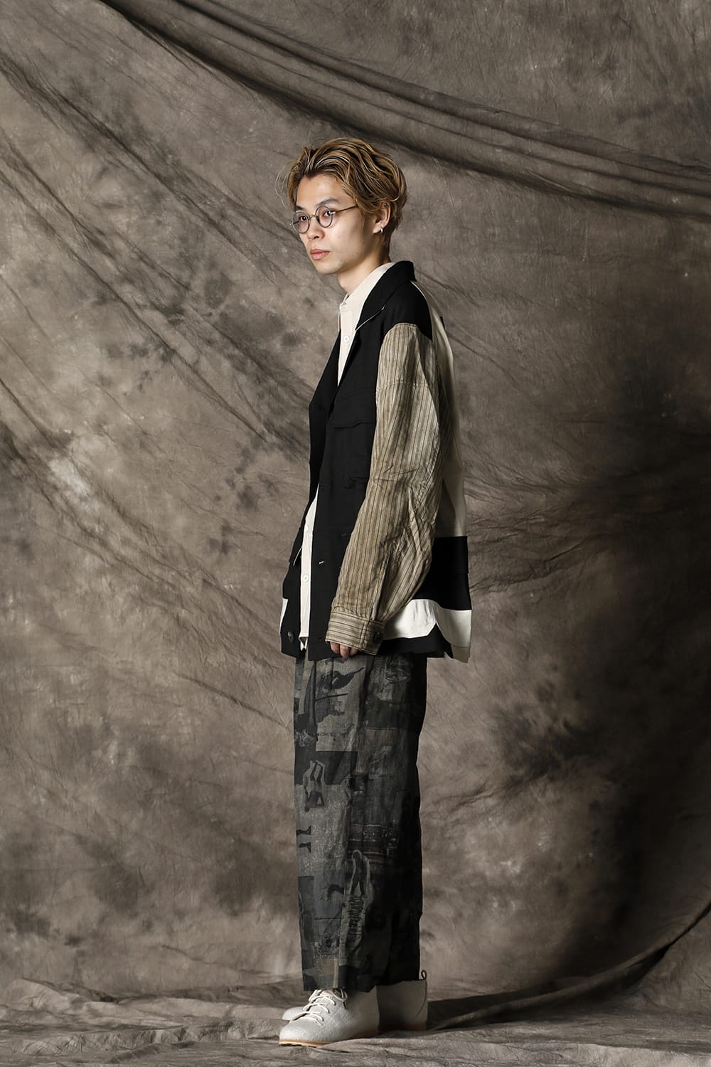 Inside out Loose fit Safari jacket