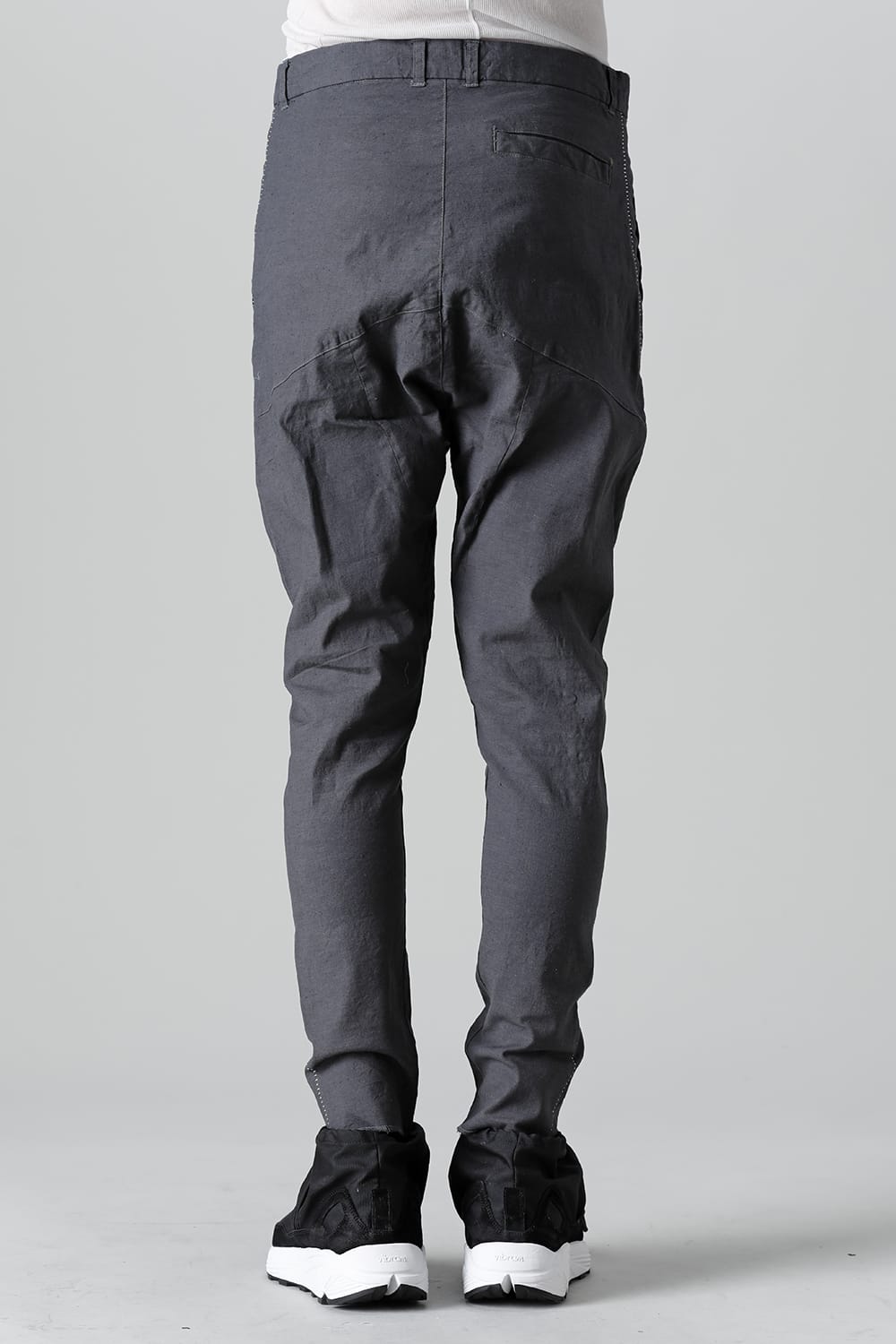 リネンジャージー ソリッド Graphite Gray