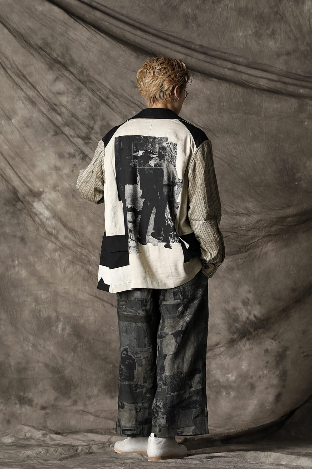 Inside out Loose fit Safari jacket